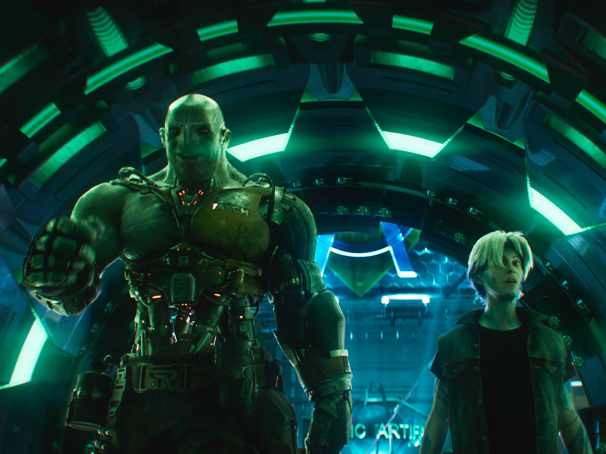 Aech and Parzival in Ready Player One