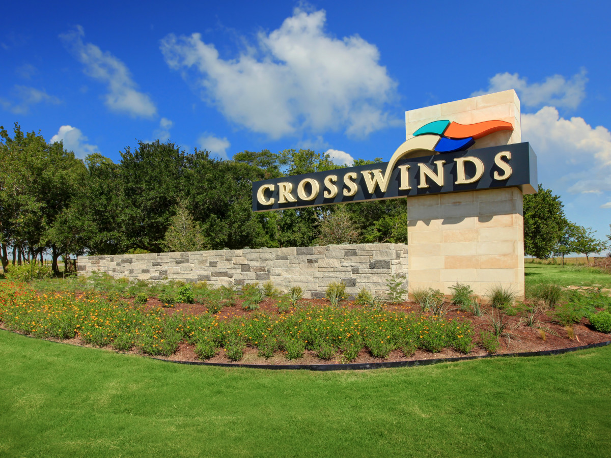 Crosswinds sign