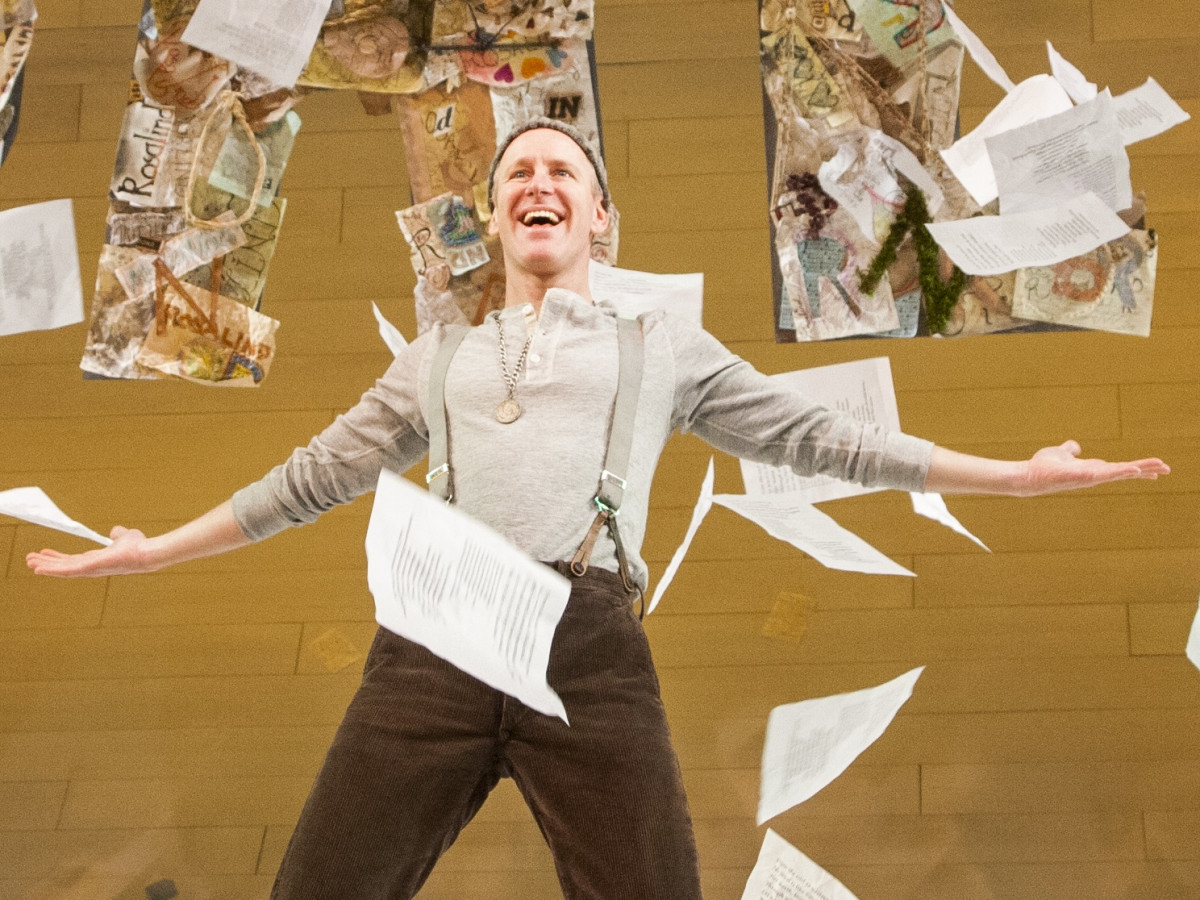 Chris Hutchison as Orlando in the Alley Theatre’s production of As You Like It