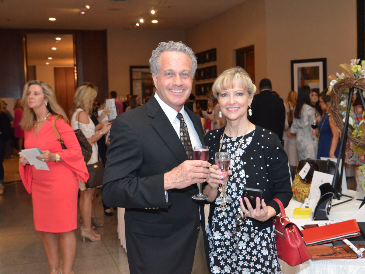 It's in the Bag luncheon 2018, Daniel Davis, Cathy Davis