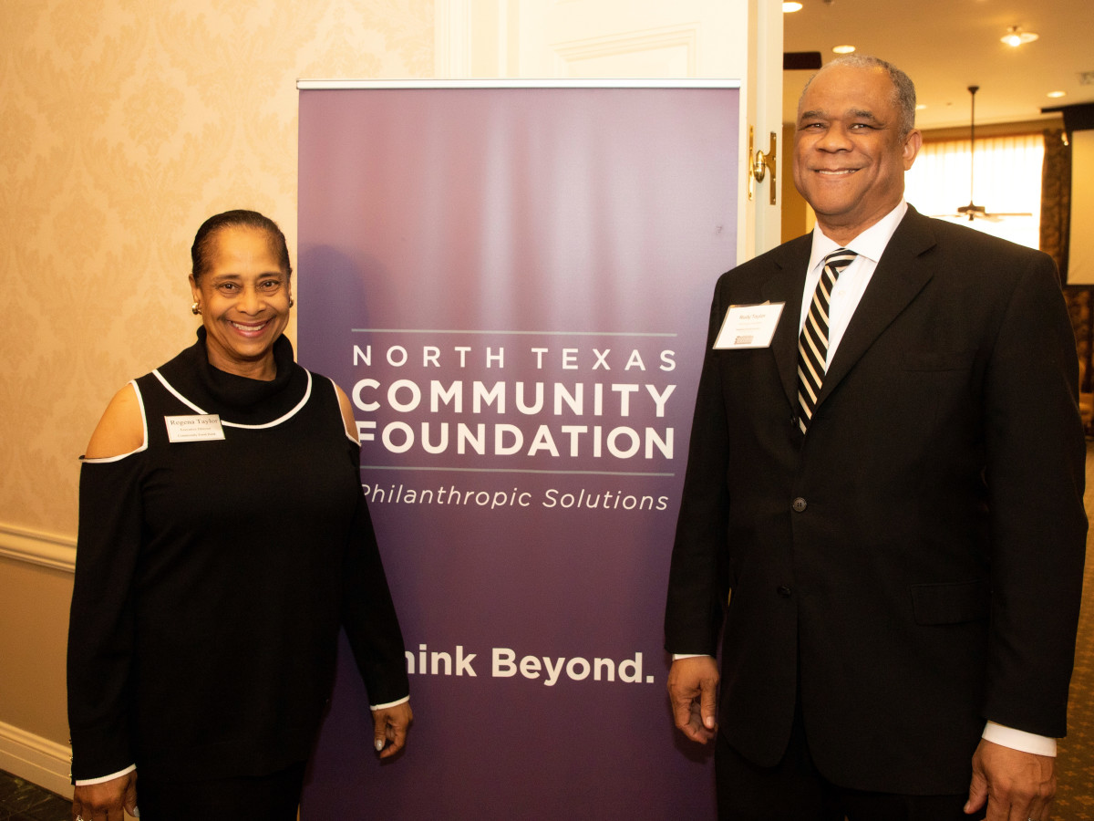 North Texas Community Foundation, Regena Taylor, Rudy Taylor
