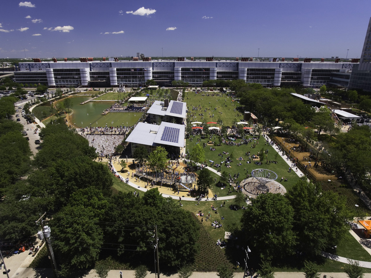 Discovery Green Culturemap Houston