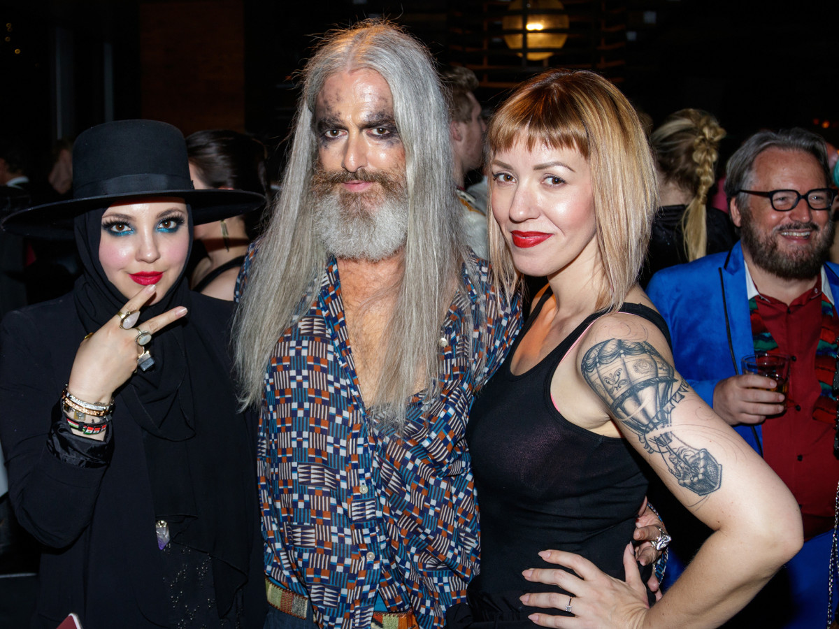 Sandra Saenc, Al Tidwell, Chantee Willis at House of DIFFA 2018