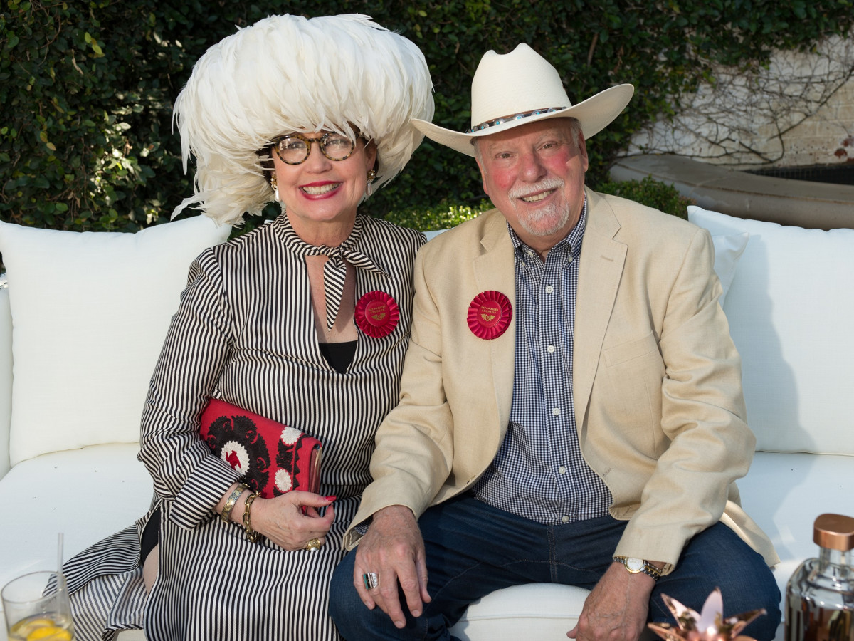 Day at the Races 2018, Margaret and Tom Chambers