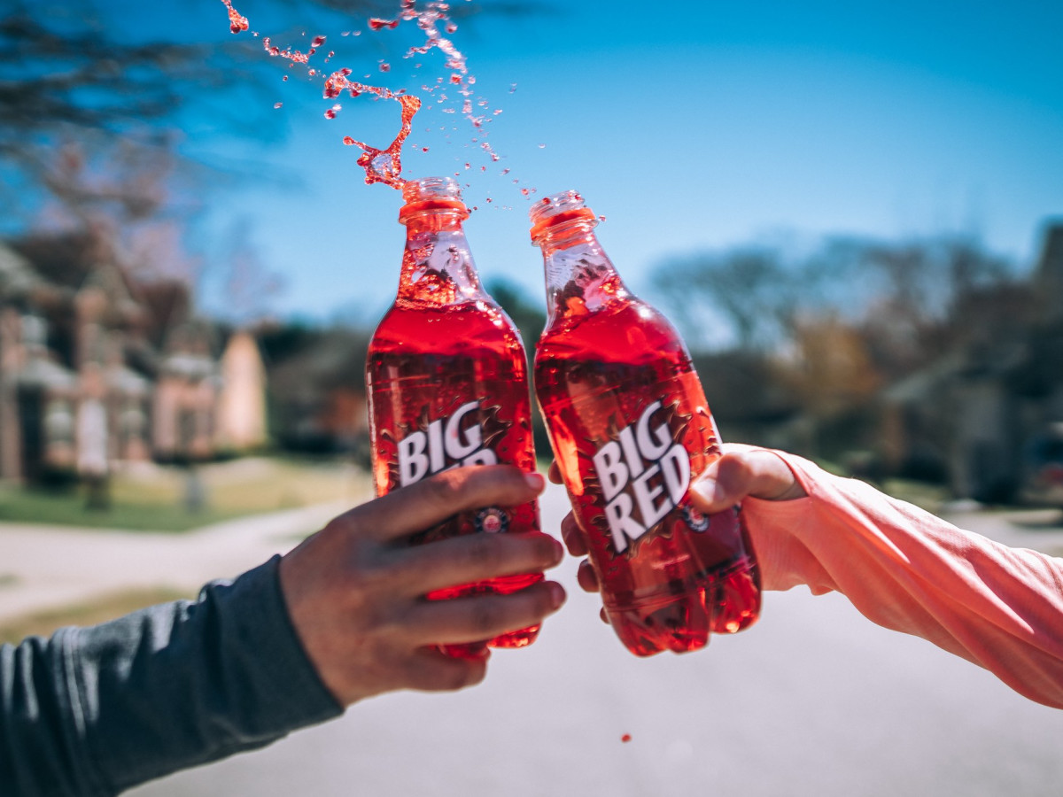 Big Red cheers
