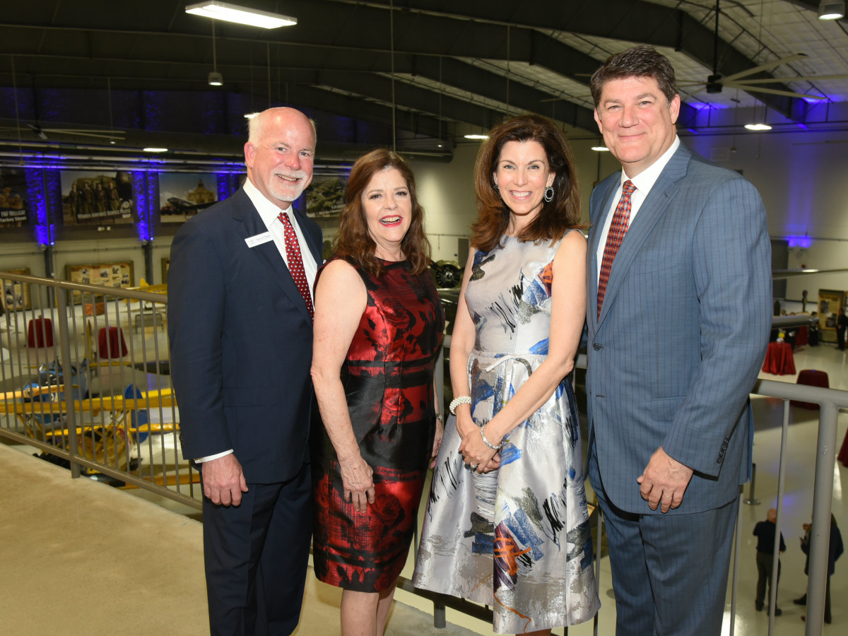 Flight Museum Gala Steve Biegel, Diane Biegel, Lisa Sherrill Russell Sherrill