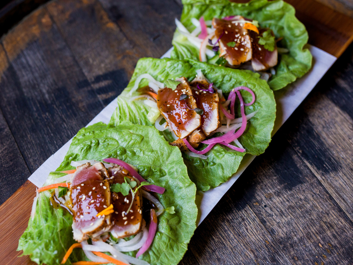 Bosscat Kitchen Gulf tuna wraps