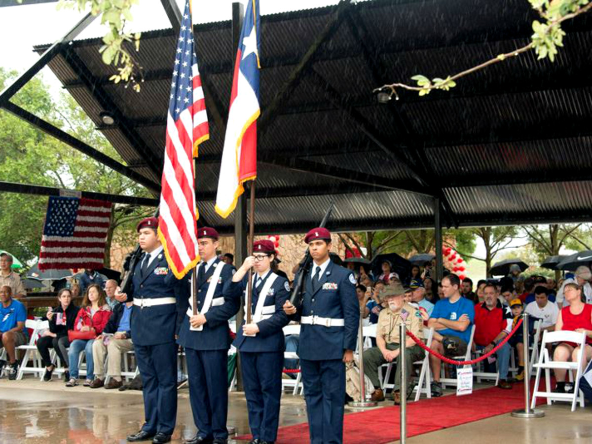 Memorial Day events Sugar Land flag ceremony