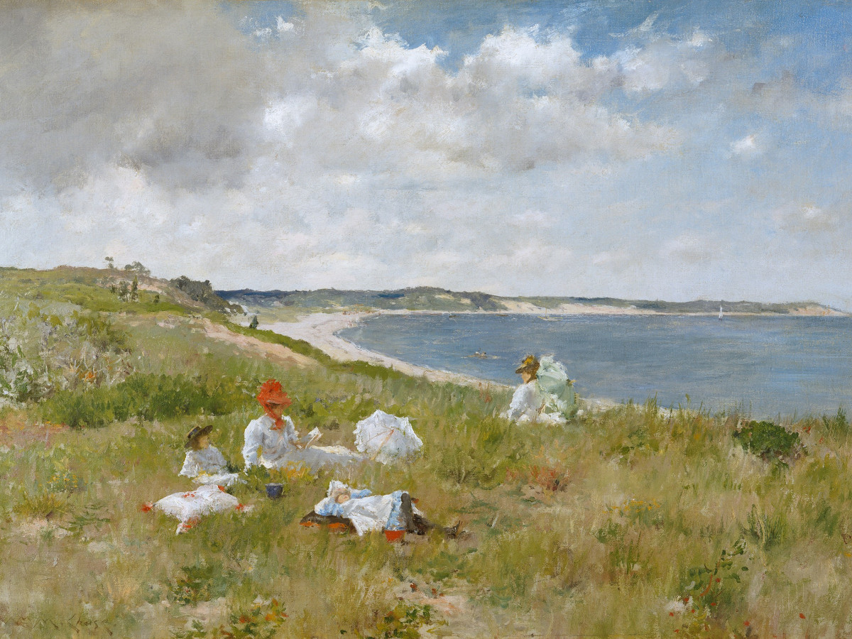 Idle Hours, William Chase, Amon Carter Museum, Meadows Museum