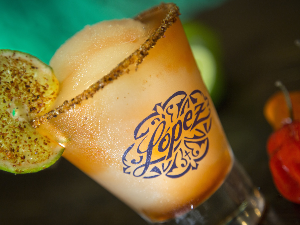 Lopez Mexican Restaurant Richmond habanero margarita