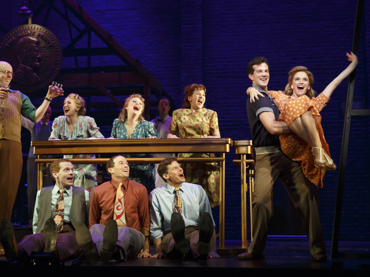 Original Broadway company of "Bright Star"