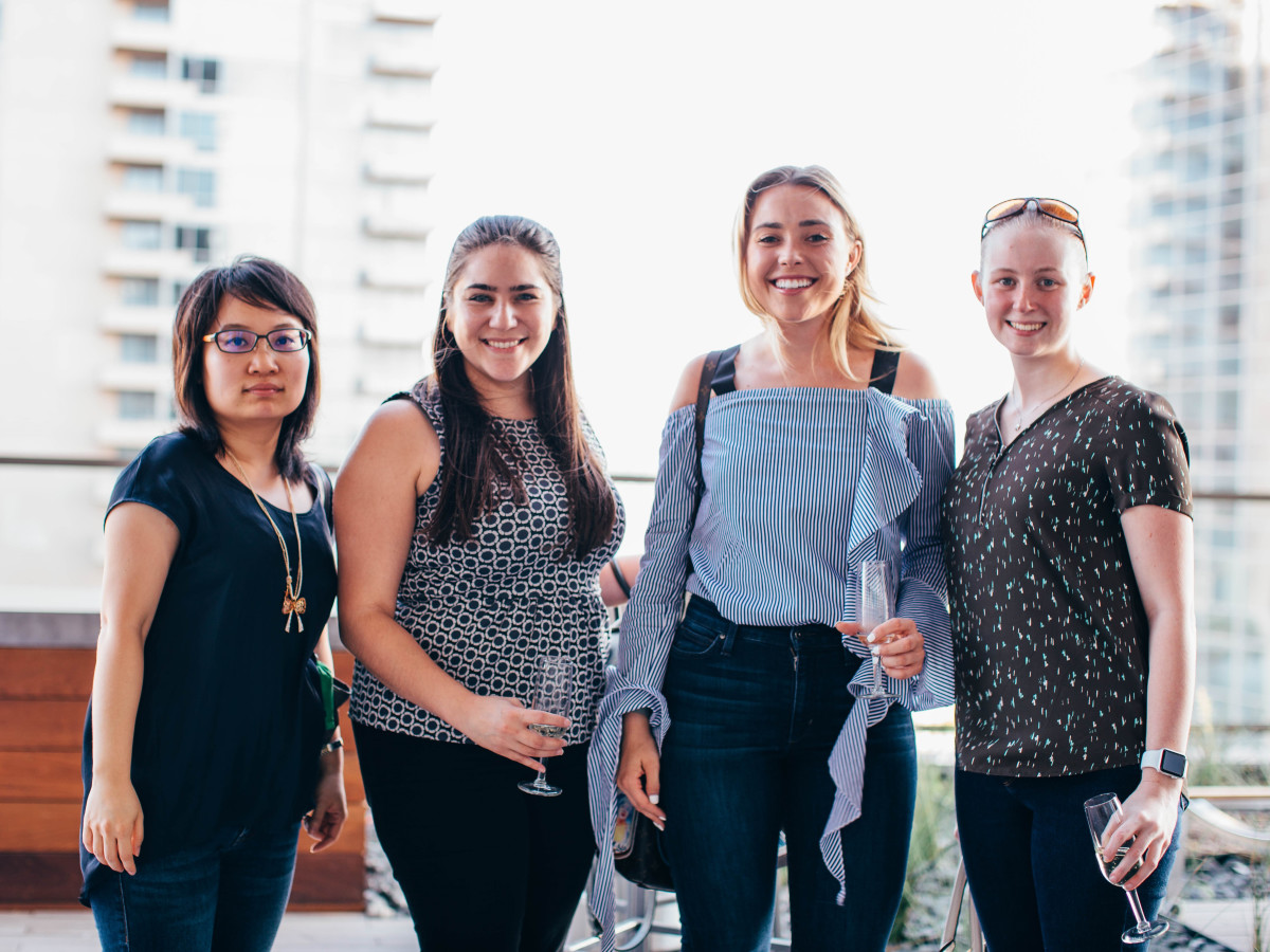 Shijen Feng, Leandra Contreras, Brittnee Lemmond, Mckennan Wright, Summer Soiree 2018
