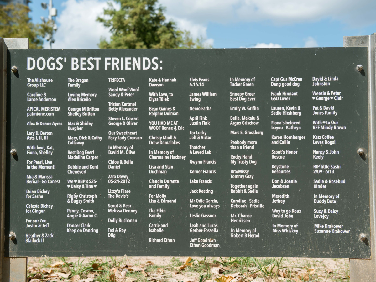 Johnny Steele Dog Park Allen Parkway