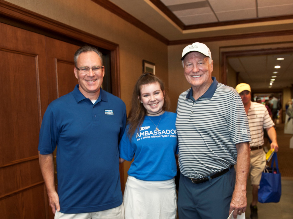 Jim Quilty, Lexi Quilty and Cliff Harris
