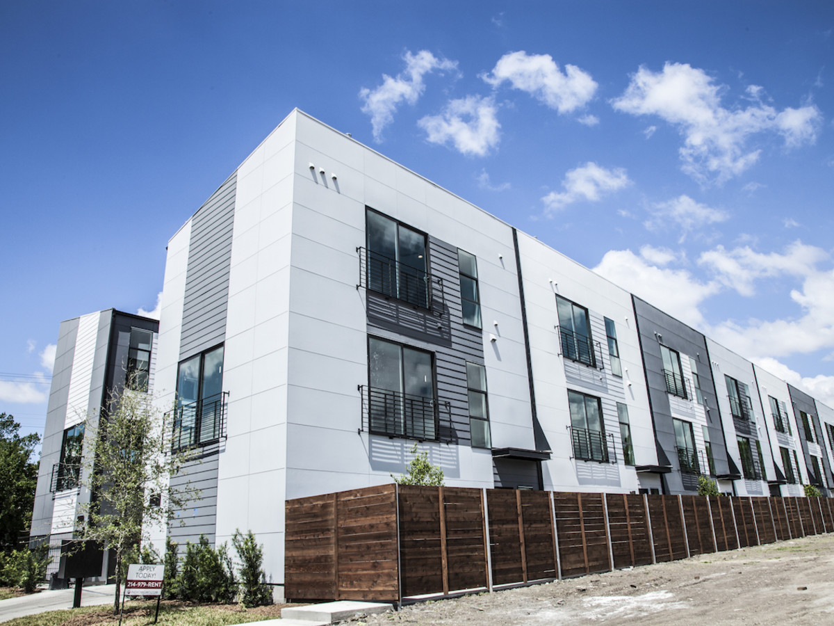 The Collection on Live Oak townhomes