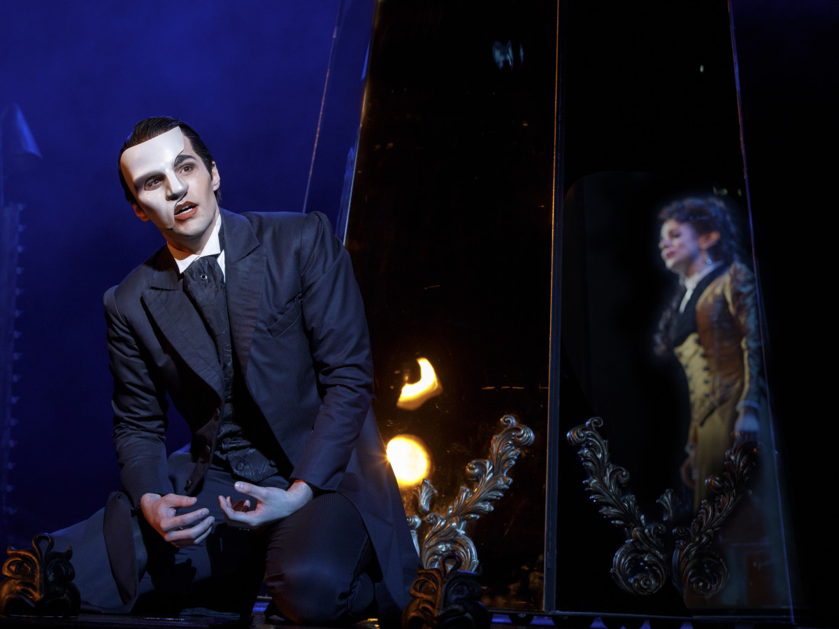 Bronson Norris Murphy and Meghan Picerno in Love Never Dies