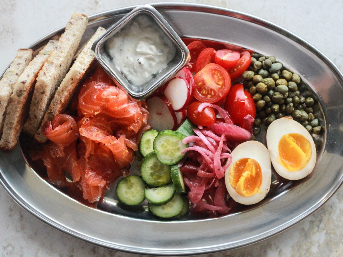 Classic All Day salmon pastrami