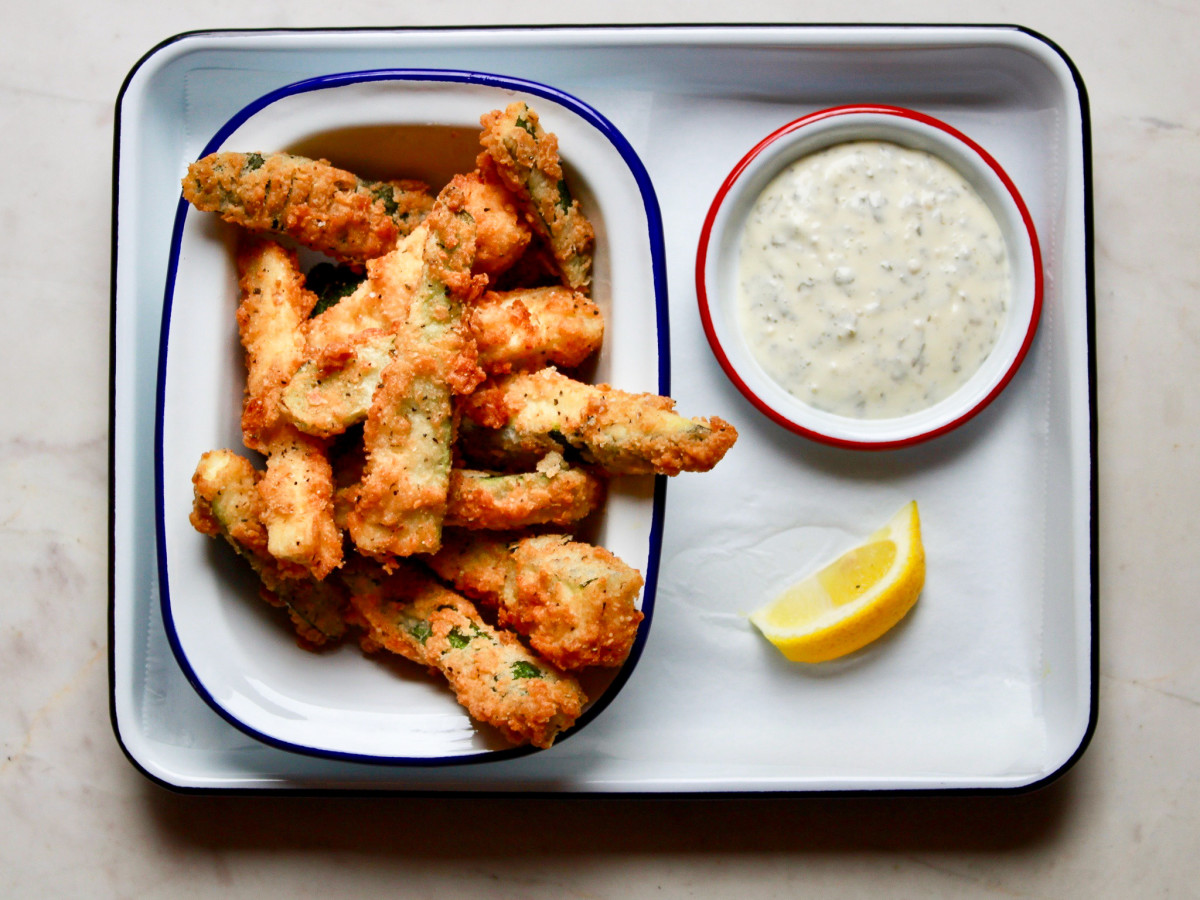 Pizza Motus zucchini fries