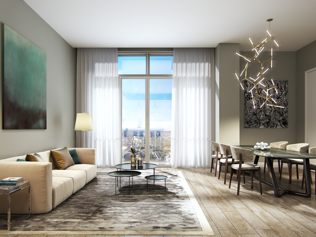 The Arts Residences Thompson Hotel Frida living room