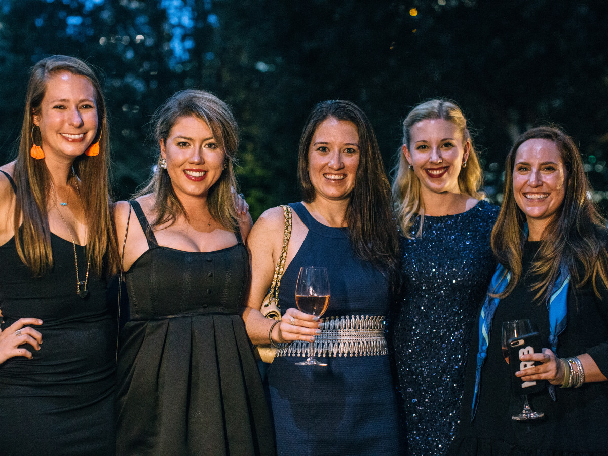 Sallie Baxter, Katie Lally, Alex Hooper, Kate Johnston, Mallory Brito