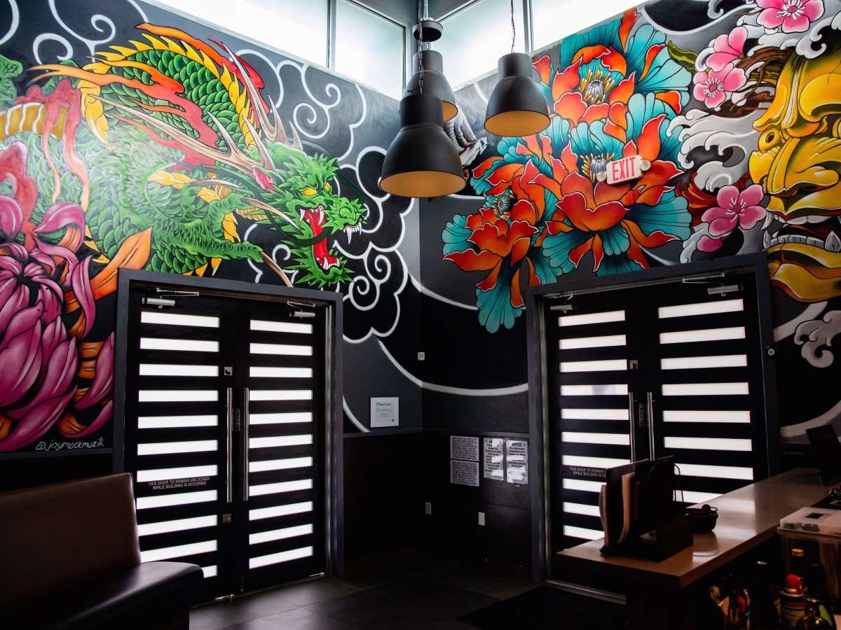 Shun Japanese mural