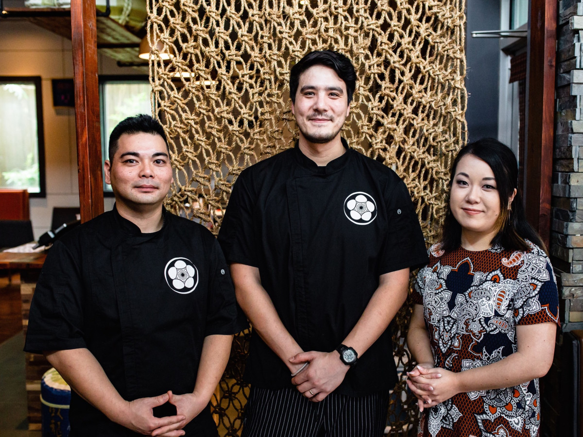 Shun Japanese Naoki Yoshida, Nick Hill, Renee Yoshida