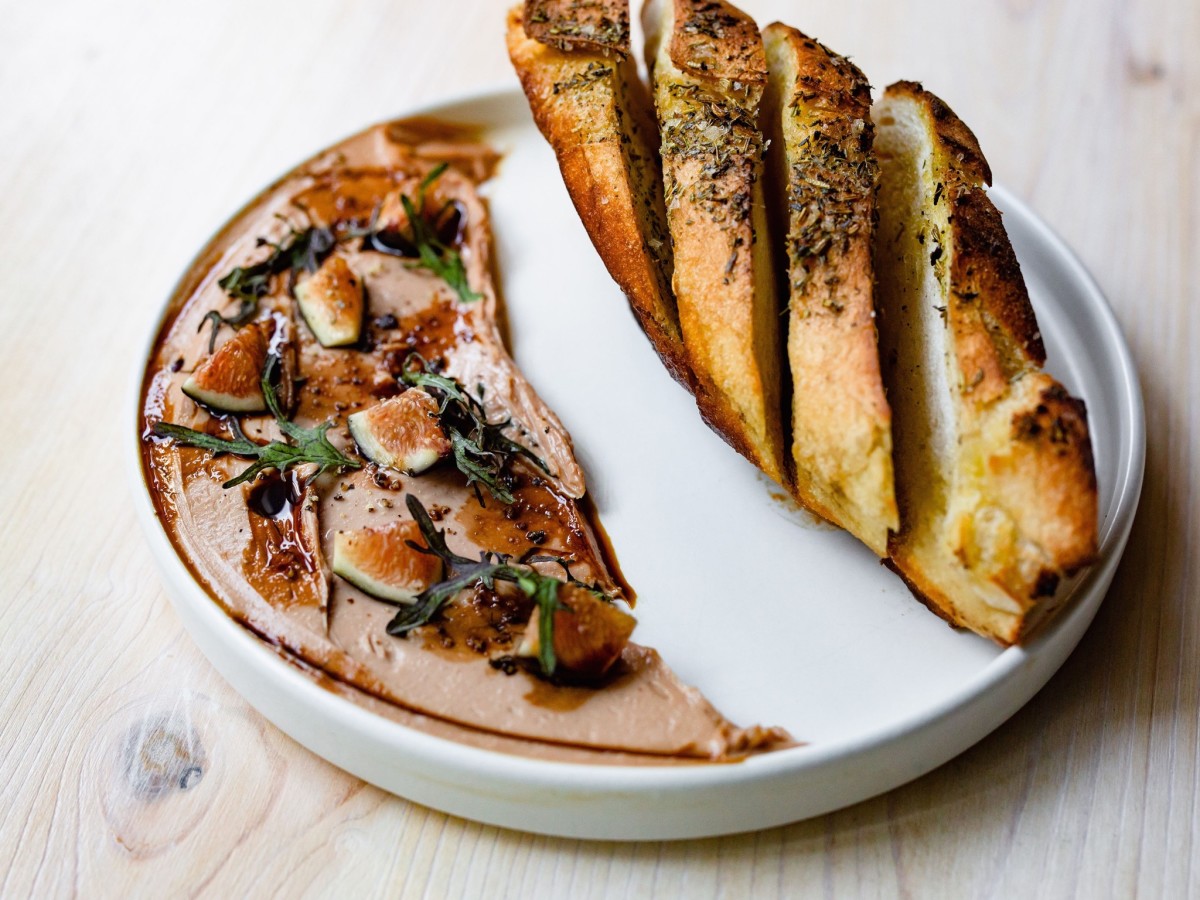 Eunice chicken liver mousse