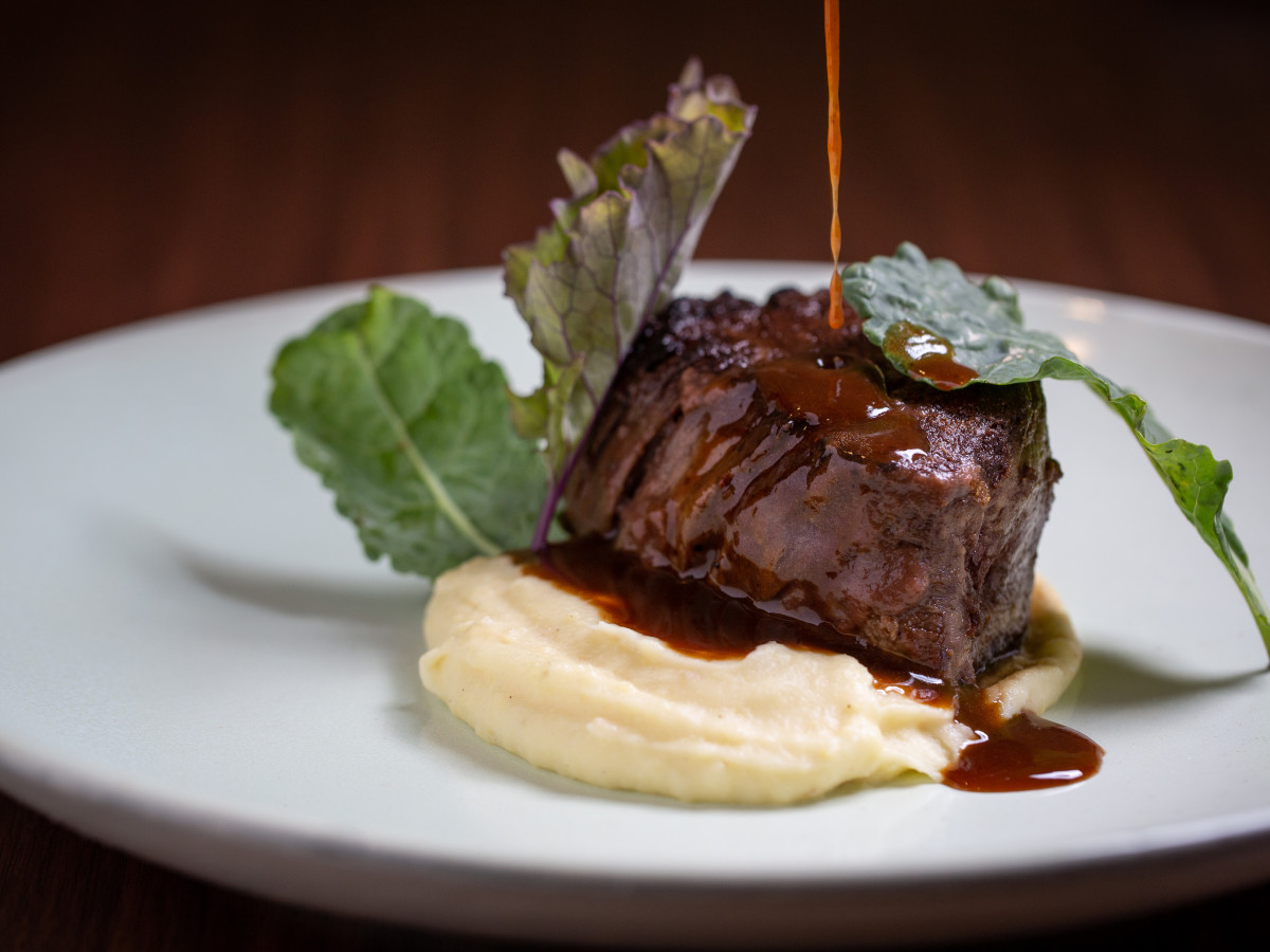 Oak grilled filet mignon from Ciclo