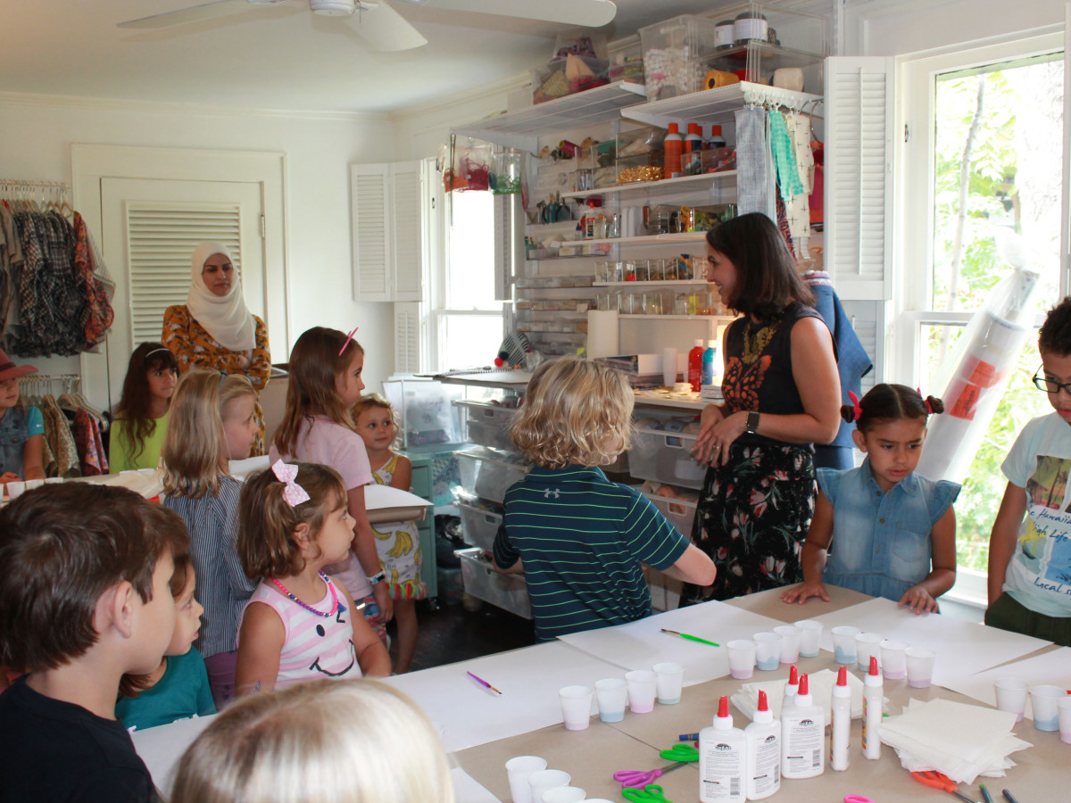 Gaia kids' art workshop