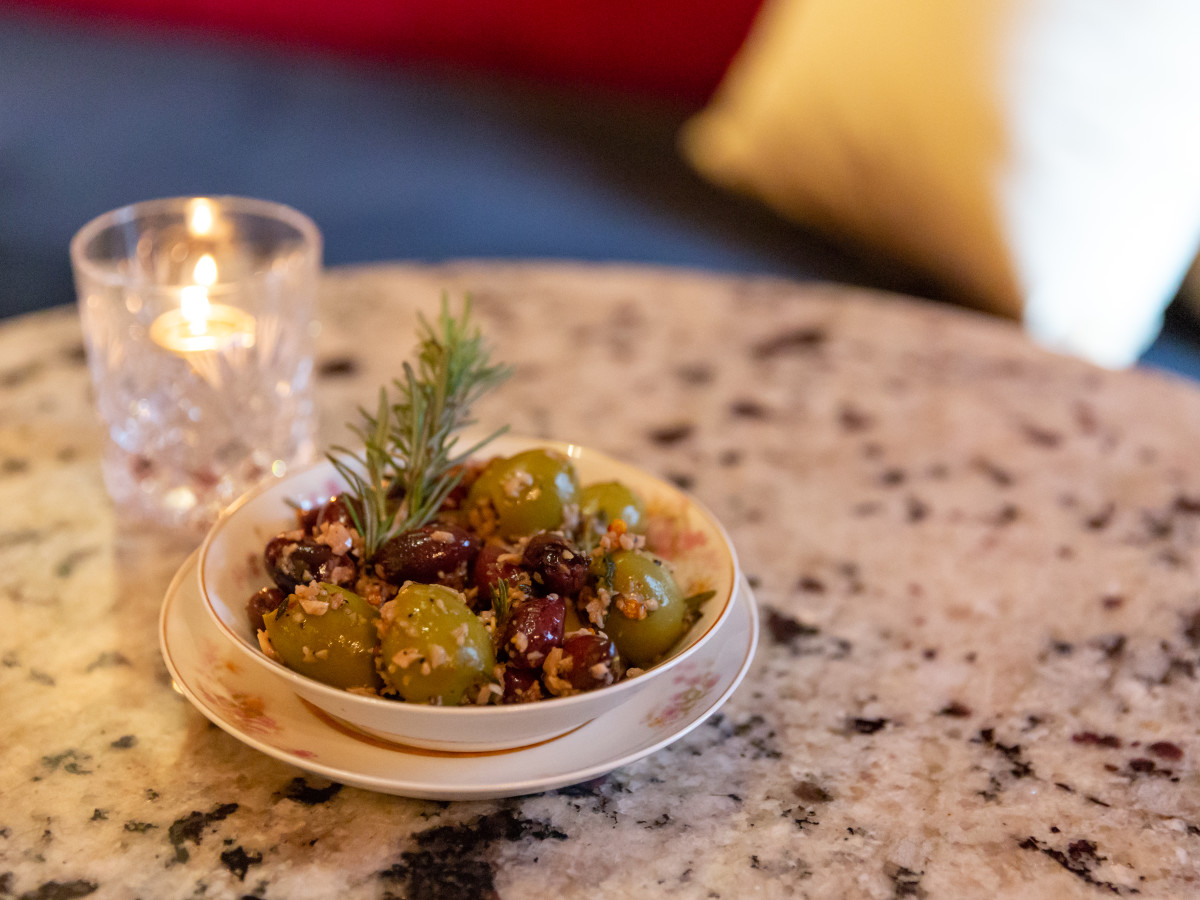 Whisper Room Austin olives
