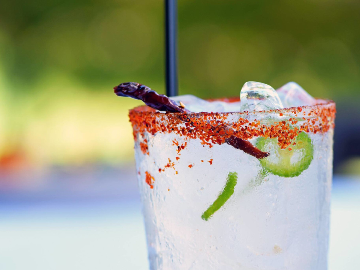 Jalapina margarita at Mesero