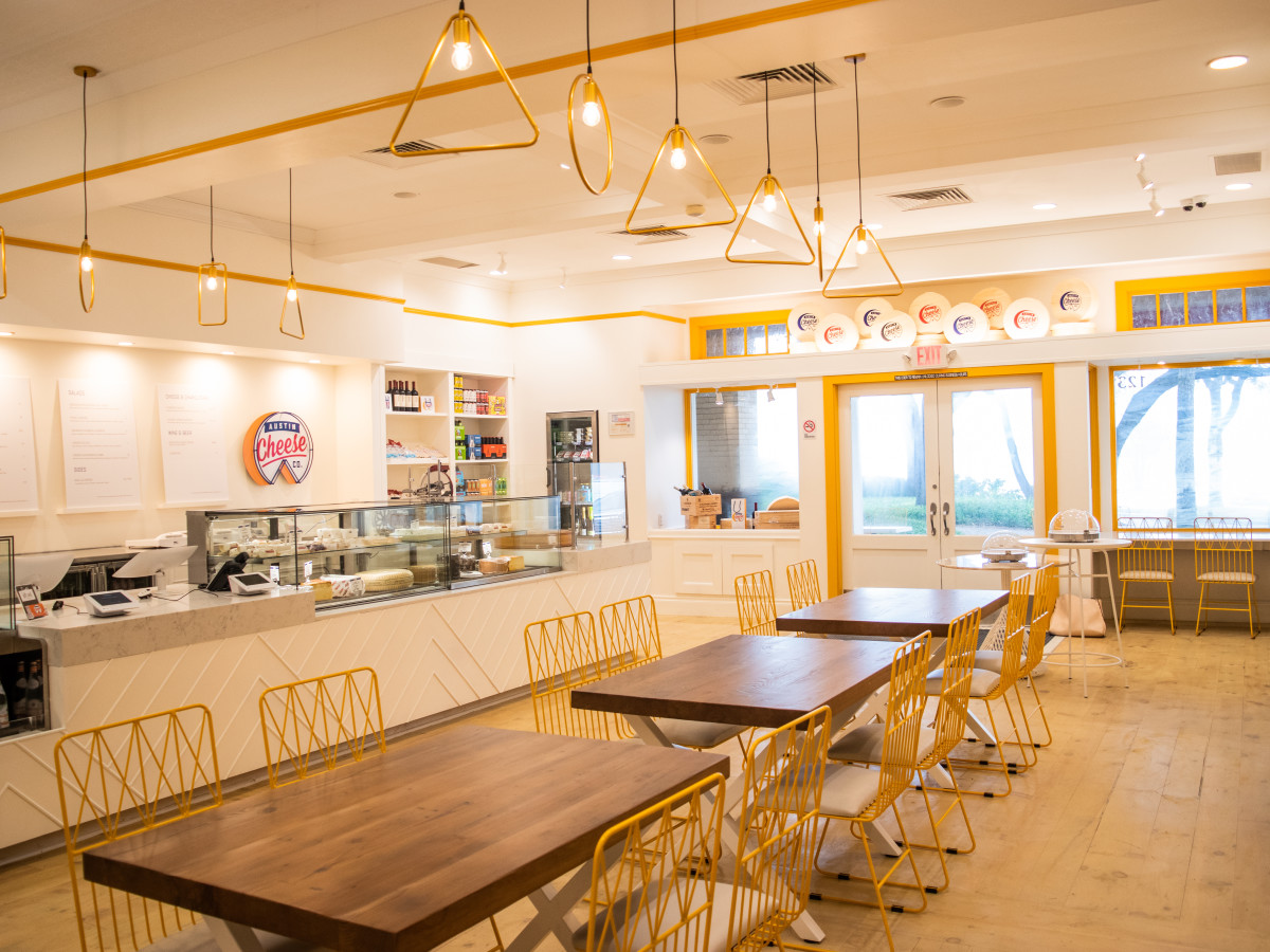 Austin Cheese Co. interior wide