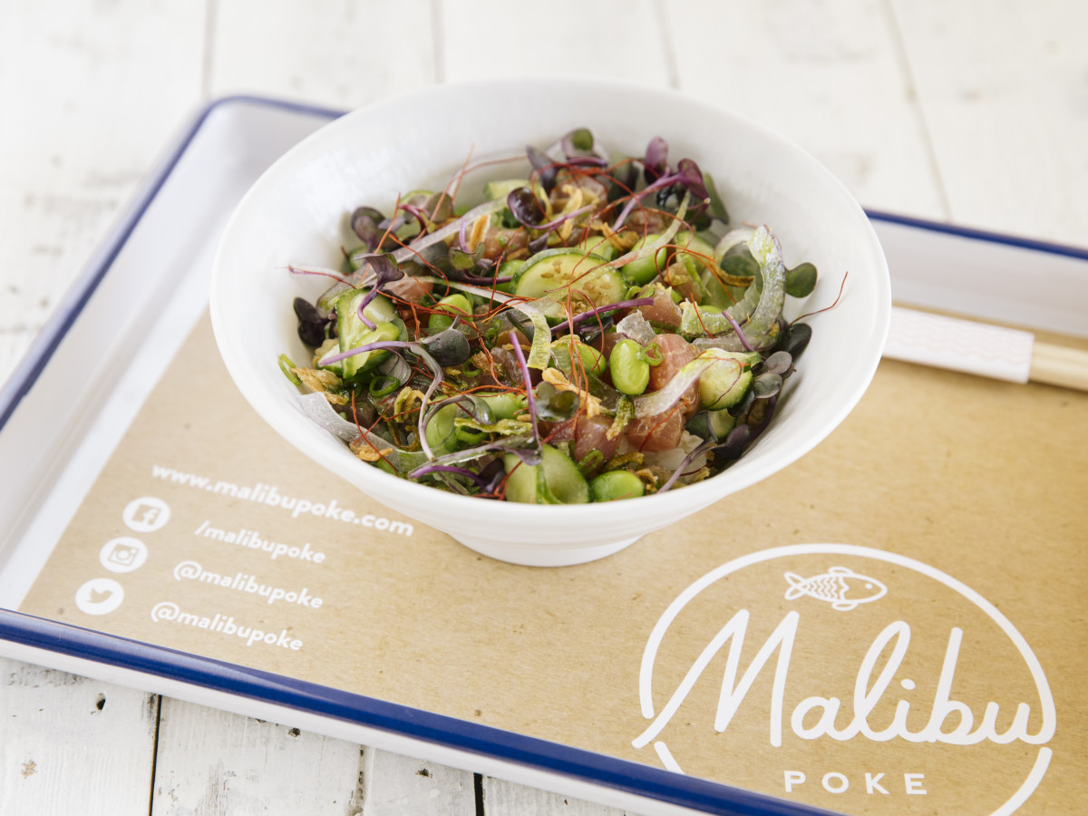 Malibu Poke food