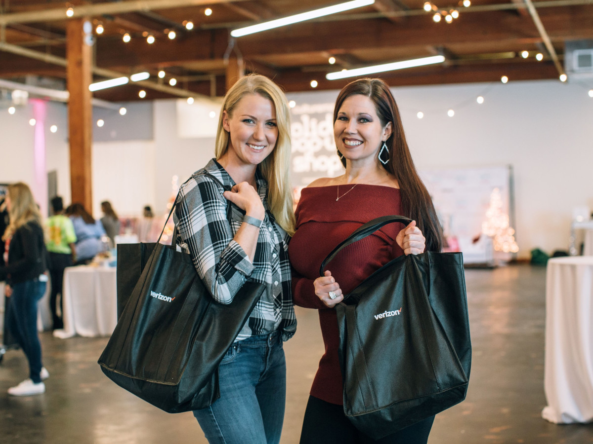 Sarabeth Quattlebaum, Kelsey Thompson, CultureMap Holiday Pop-up Shop