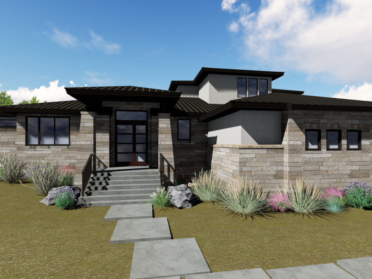 New build in Lake Travis blends clean lines with stunning details