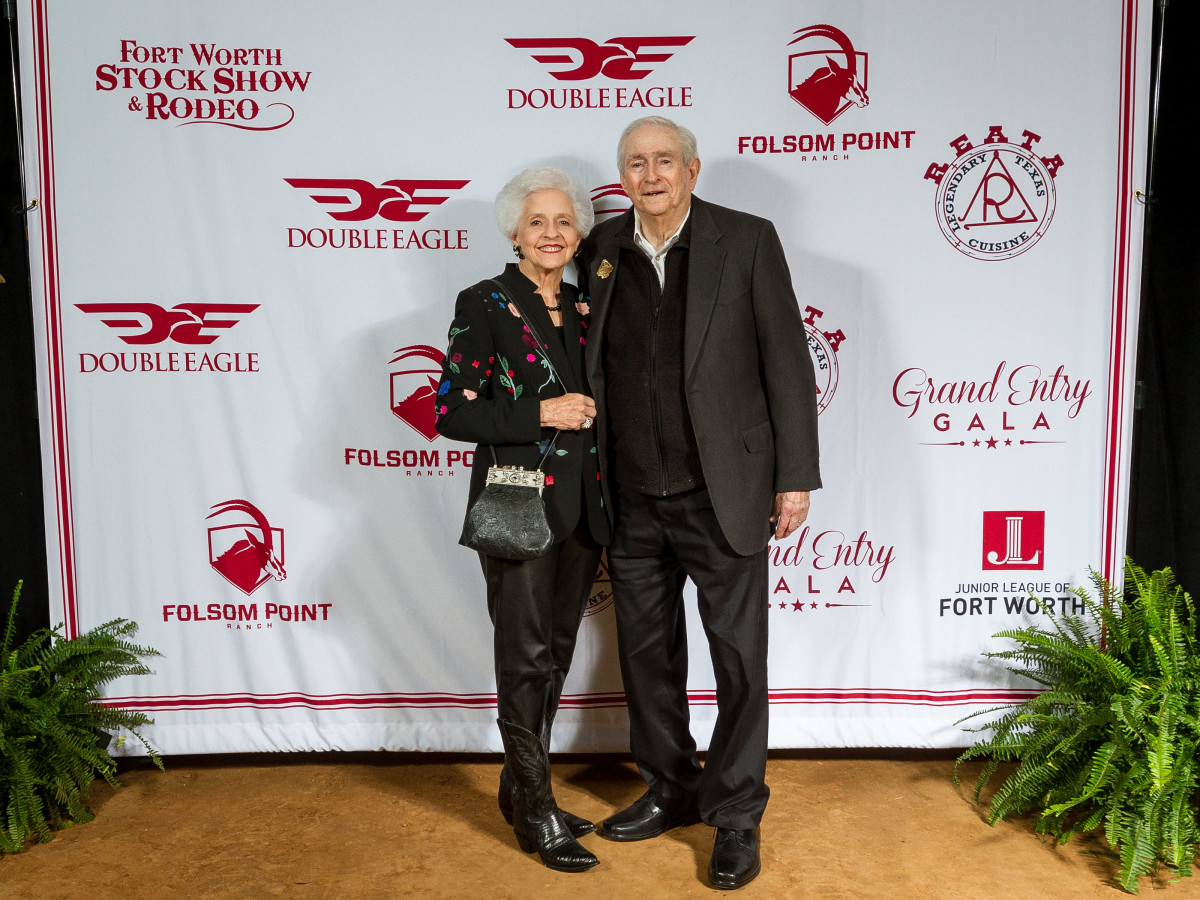 Fort Worth Stock Show Grand Entry Gala Jean Roach and John Roach