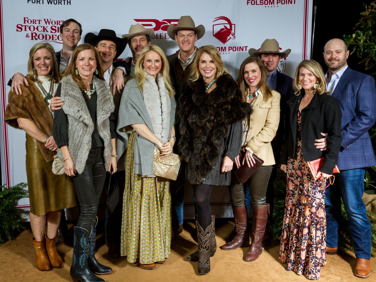 Fort Worth Stock Show Grand Entry Gala 2019 group photo