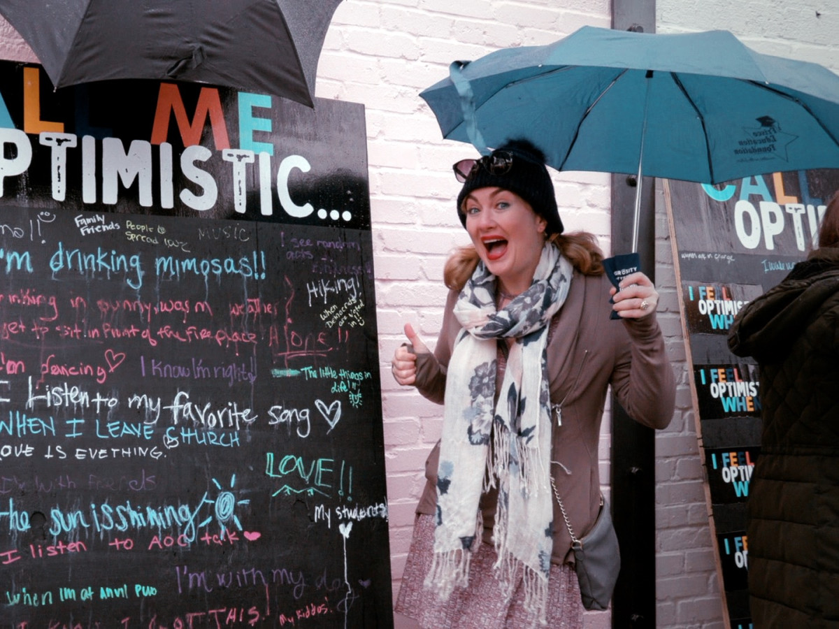 Frost pop-up Deep Ellum Mimosa Walk