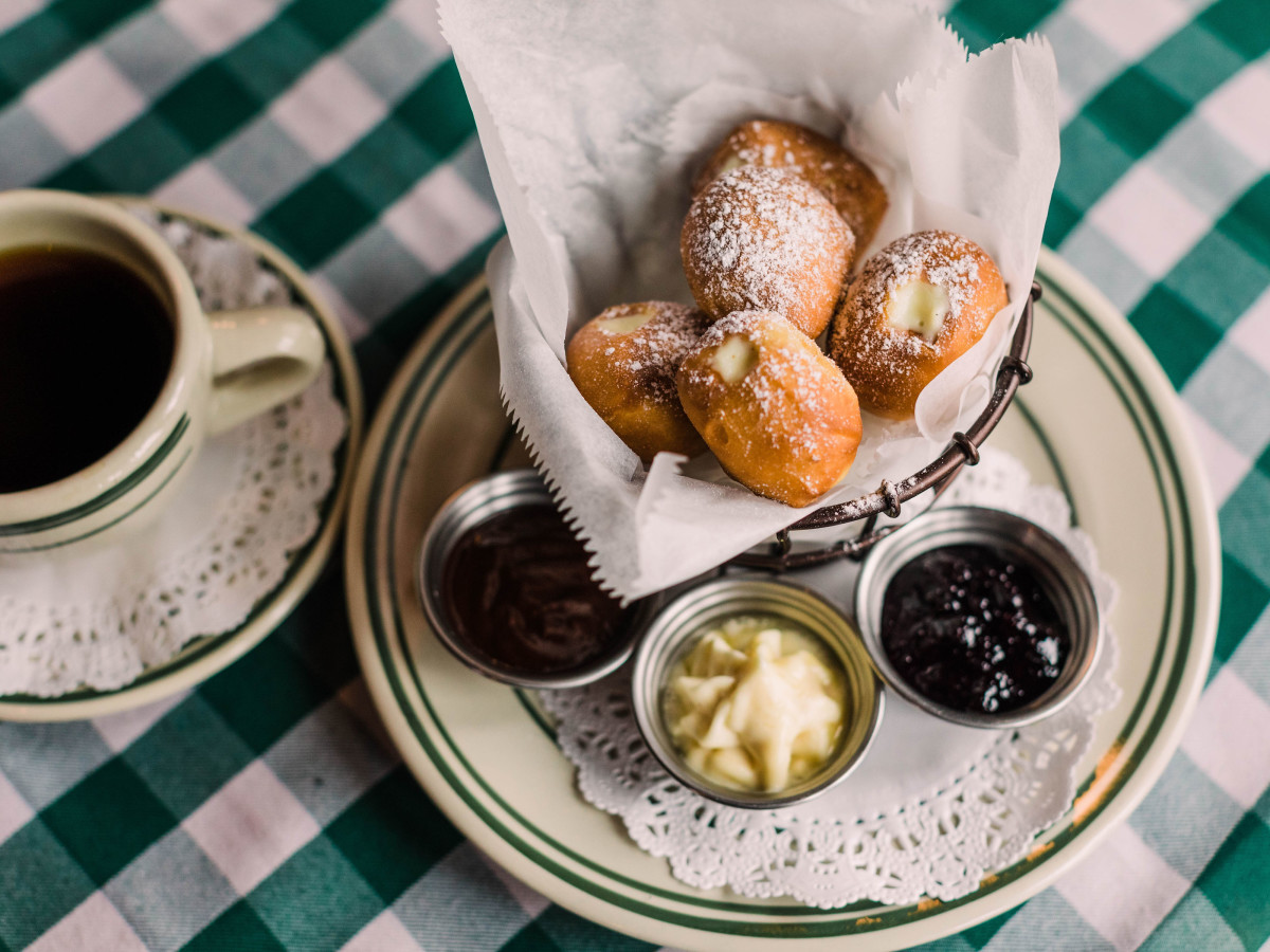 Sweet beignets basket