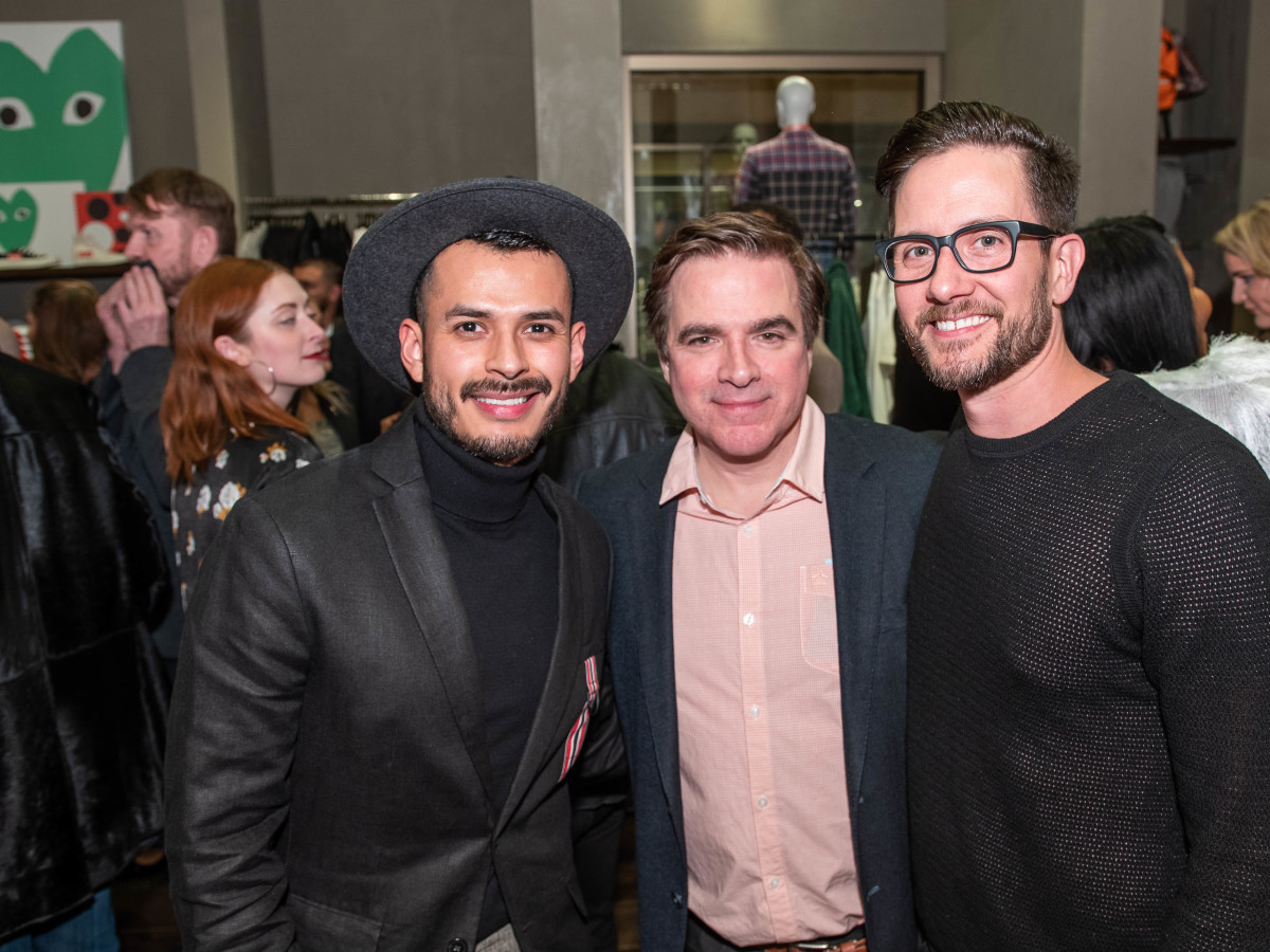 Jorge Gallegos, Raymond Wyatt, Travis Brimner