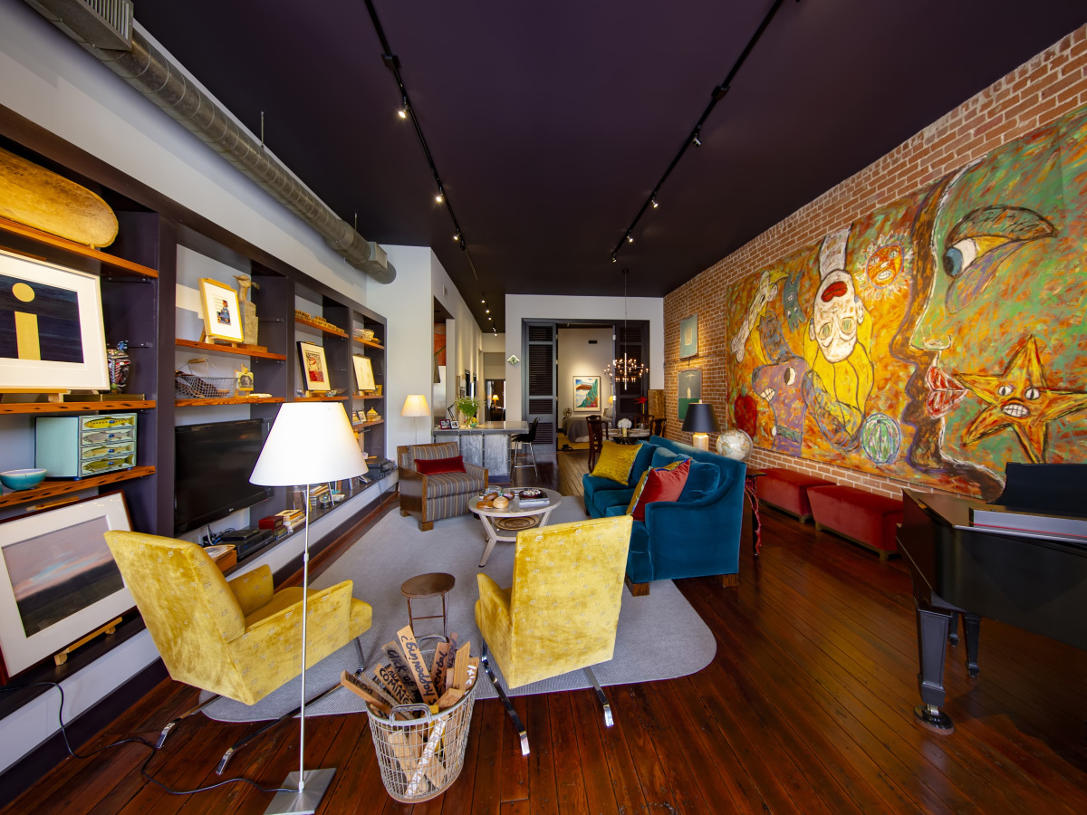 Slideshow Hip Houston Home Tour Showcases Cool And Colorful Spots