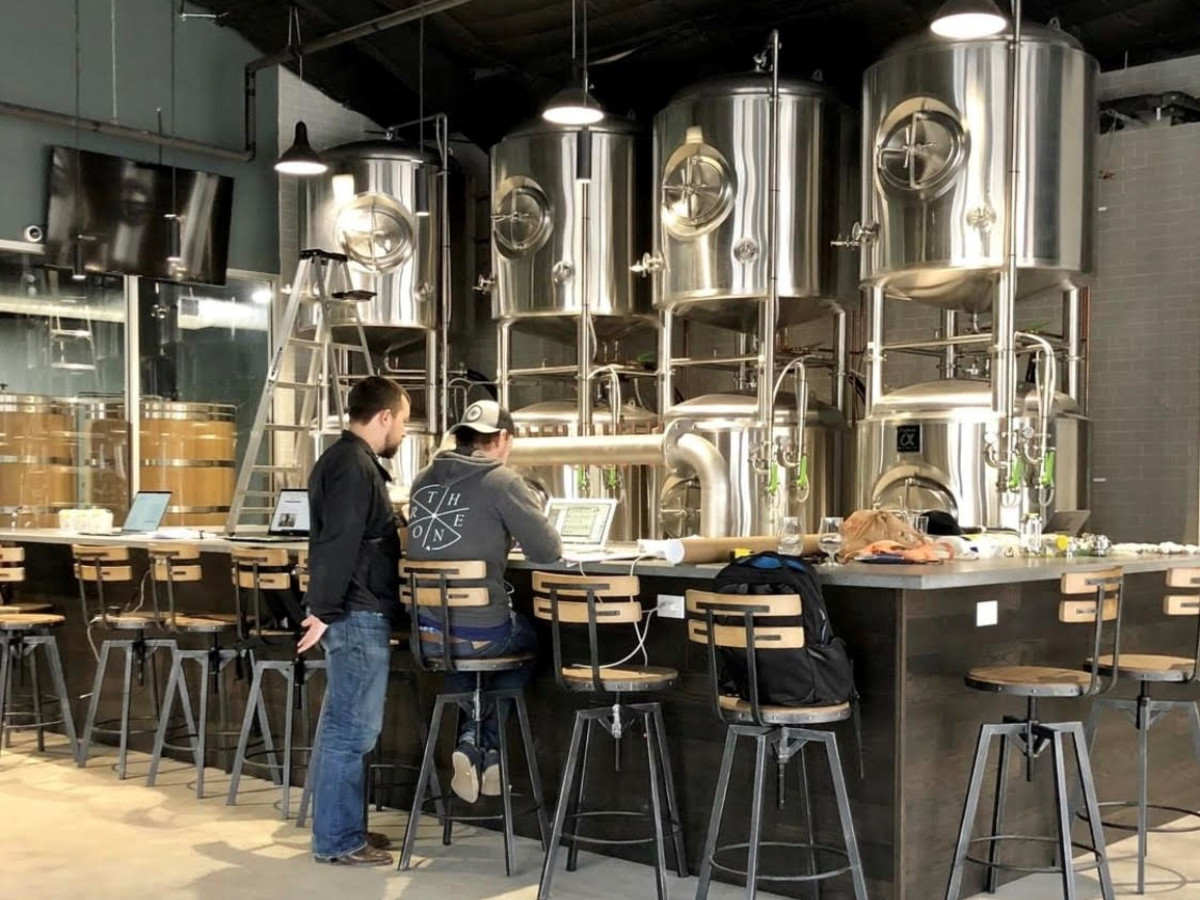 True Anomaly Brewing Company tap room