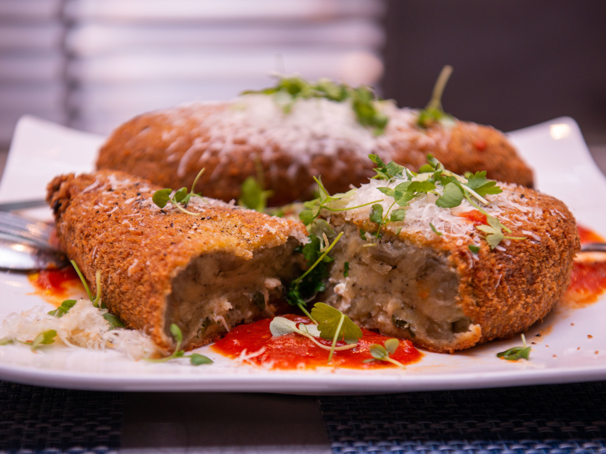 Rosalie Italian Soul eggplant parmesan