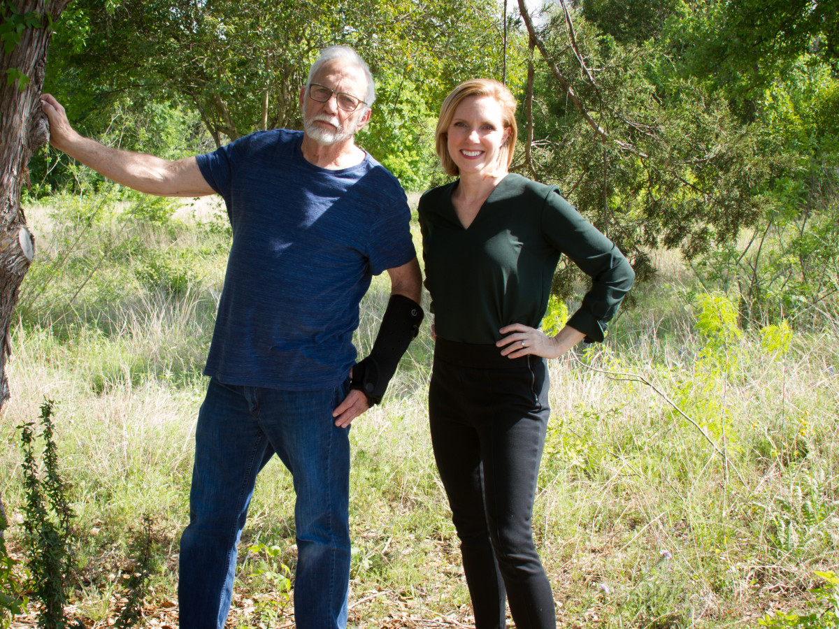 Austin Playhouse Anderson Lane Producing Artistic Don Toner and Artistic Director Lara Toner Haddock