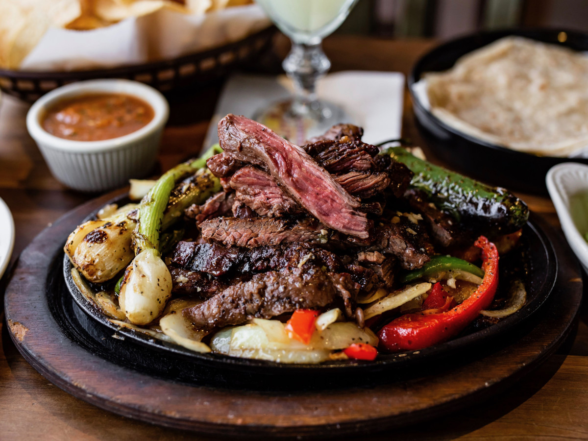 Original Ninfa's beef fajitas