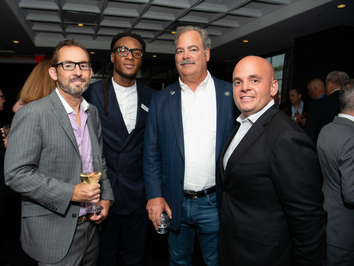 Houston Texans Champions for Youth Dinner Jeff Mastro Deandre Hopkins Cal McNair Oliver Badgio