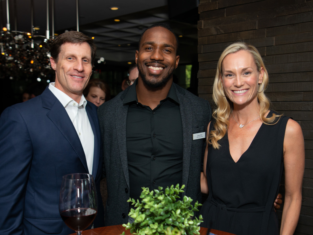 Houston Texans Champions for Youth Dinner Lamar Miller guests