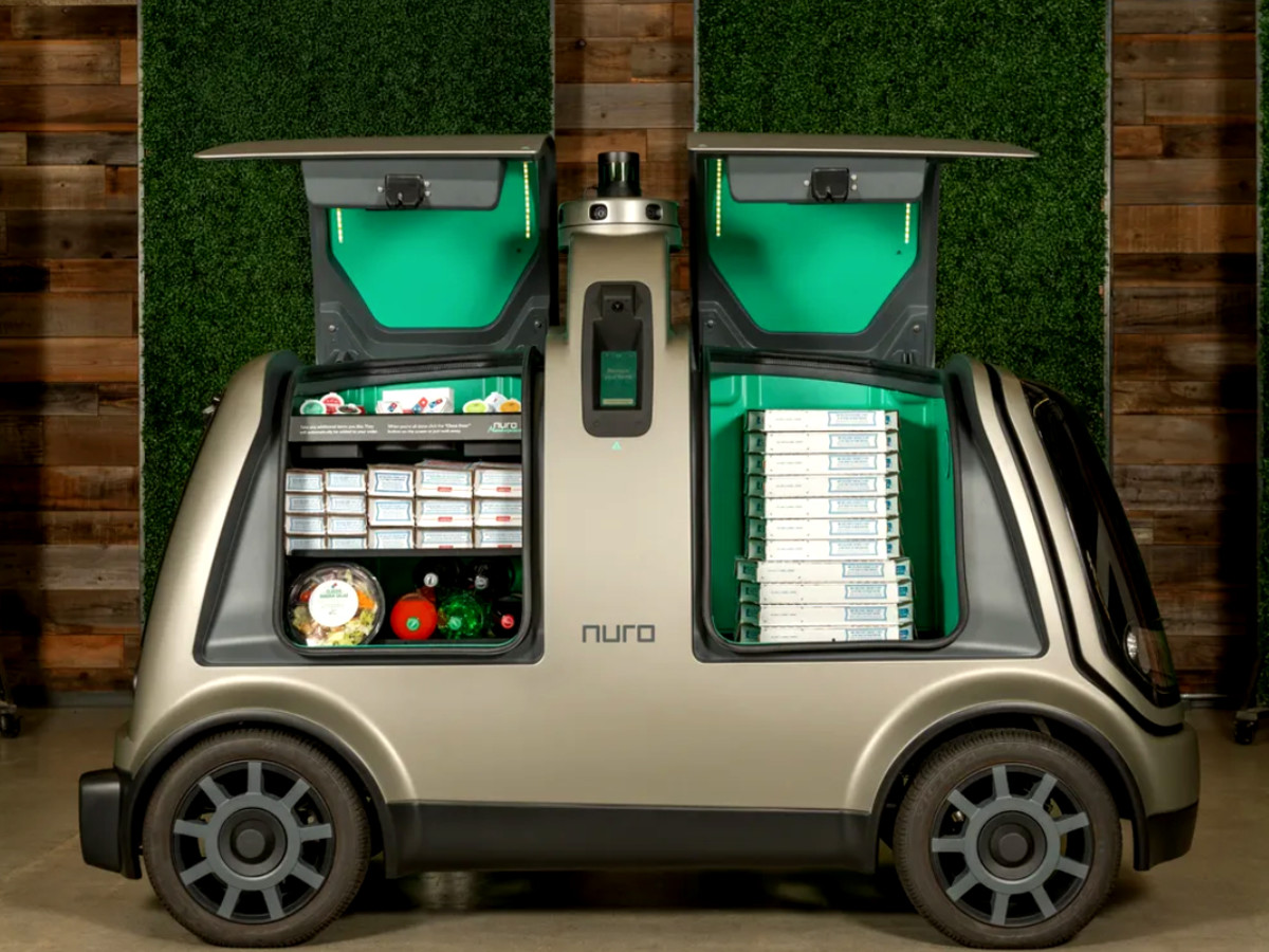 pizza delivery autonomous vehicle