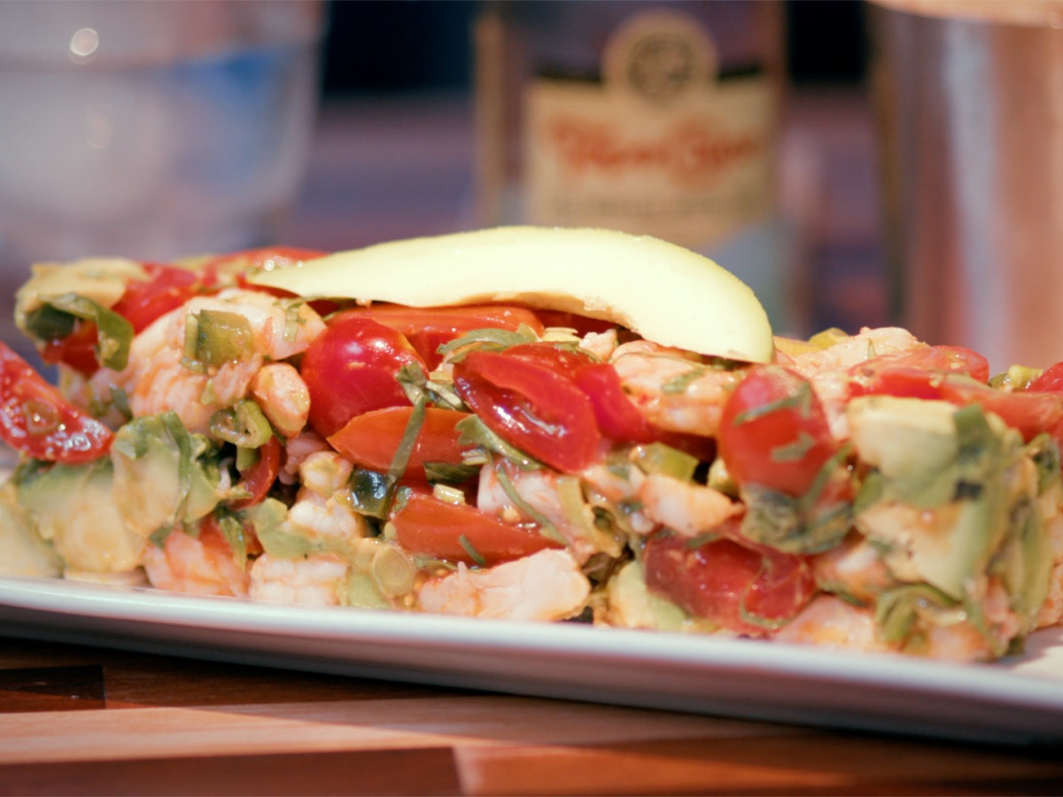 Mesero shrimp ceviche
