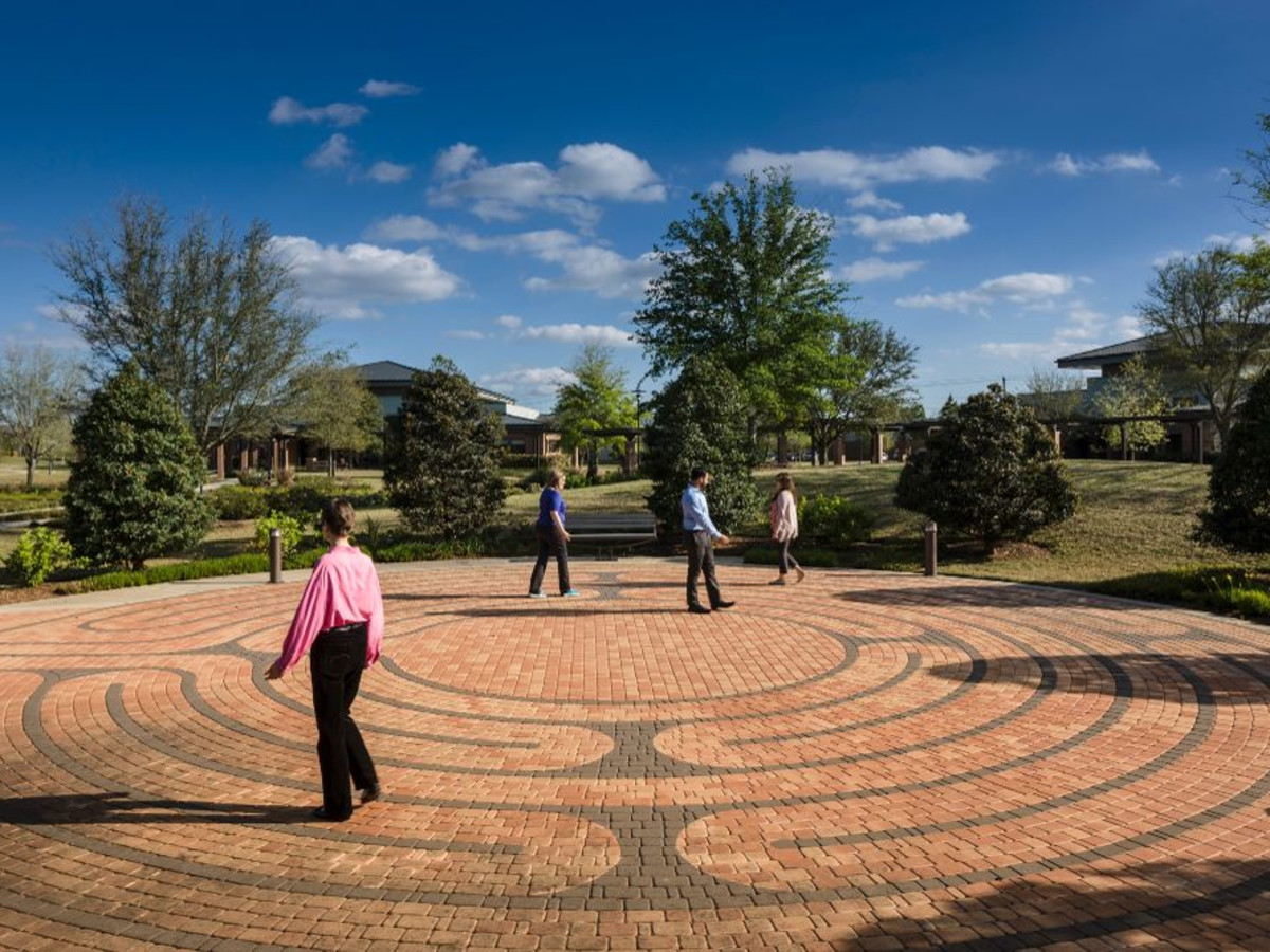 The Menninger Clinic labyrinth